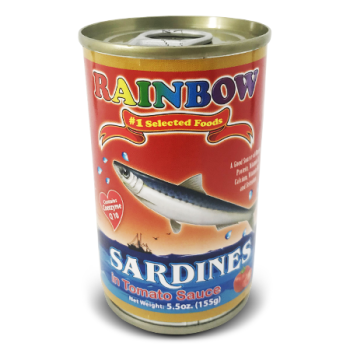 Rainbow Sardines in Tomato Sauce 155g