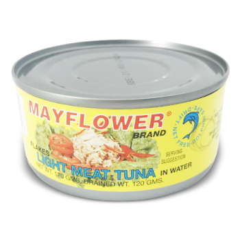 Mayflower Light Tuna Meat In Water 120 G