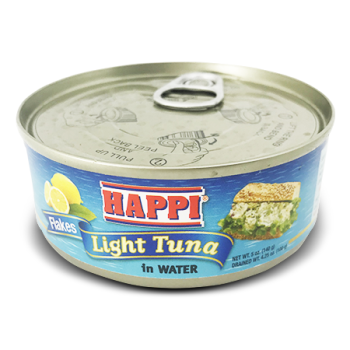 Happi Flakes Light Tuna In Water 140 G
