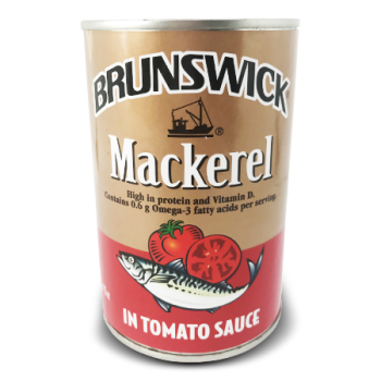 Brunswick Mackerel In Tomato Sauce 425 G 