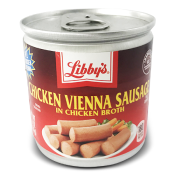 Libby's Chicken Vienna Sausage In Chicken Broth 130 G