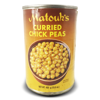 MATOUK'S CURRIED CHICK PEAS / CHANNA 450 G
