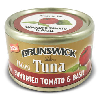 BRUNSWICK FLAKED TUNA SUNDRIED TOMATO & BASIL 85 G 