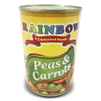 RAINBOW PEAS & CARROTS 425 G 