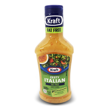 KRAFT ZESTY ITALIAN FAT FREE DRESSING 473 ML