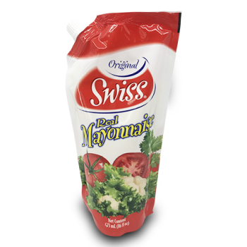 SWISS REAL MAYONNAISE SPOUCH 473ML