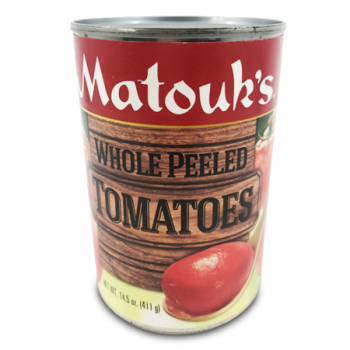 MATOUK'S WHOLE PEELED TOMATOES 411 G 