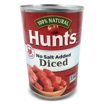 HUNT'S DICED TOMATOES NO SALT ADDED 411 G 