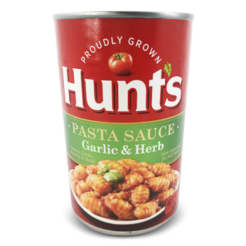 HUNT'S PASTA SAUCE GARLIC & HERB 680 G 