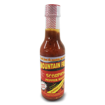 MOUNTAIN FRESH SCORPION PEPPER SAUCE 150 ML 