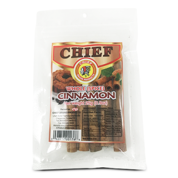 CHIEF WHOLE (SPICE) CINNAMON 25 G 