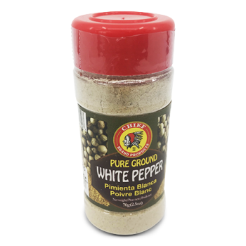 CHIEF PURE GROUND WHITE  PEPPER 70 G