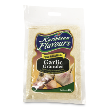 KARIBBEAN FLAVOURS GARLIC GRANULES 40G