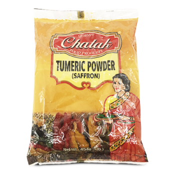 CHATAK TUMERIC POWDER (SAFFRON) 454 G 