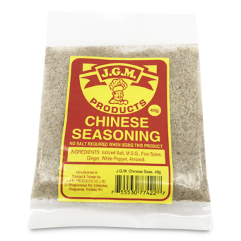 J.G.M. PRODUCTS CHINESE SEASONING 40 G 