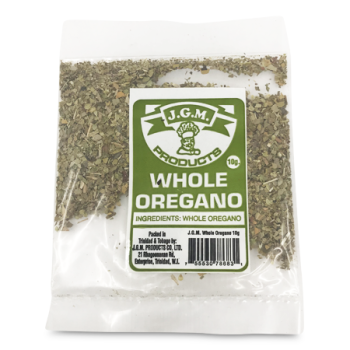 J.G.M. PRODUCTS WHOLE OREGANO 10 G 