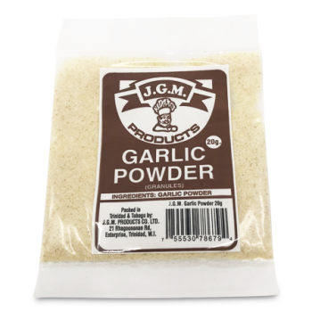 J.G.M. PRODUCTS GARLIC POWDER 20 G 