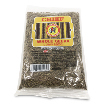 CHIEF WHOLE GEERA (CUMIN SEEDS) 85 G 