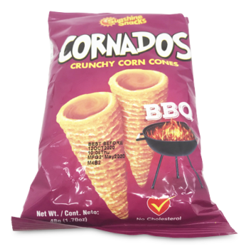 SUNSHINE SNACKS CORNADOS BBQ 48 G 