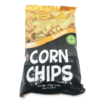 SUNSHINE SNACKS CORN CHIPS NACHO 50 G 