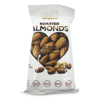 SUNSHINE SNACKS ROASTED ALMONDS 45 G 