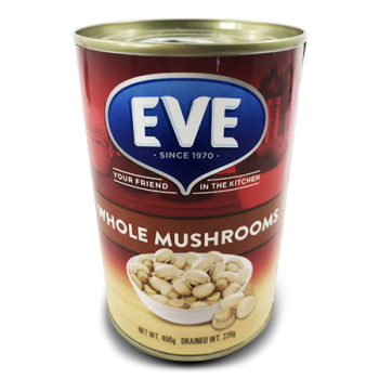 EVE WHOLE MUSHROOMS 400 G