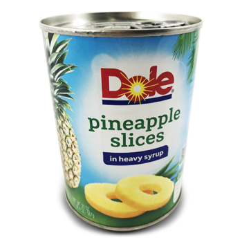 DOLE PINEAPPLE SLICES IN HEAVY SYRUP 657 G 