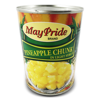 MAY PRIDE PINEAPPLE CHUNKS IN LIGHT SYRUP 565 G 