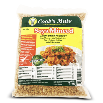 COOK'S MATE SOYA MINCED 227 G 