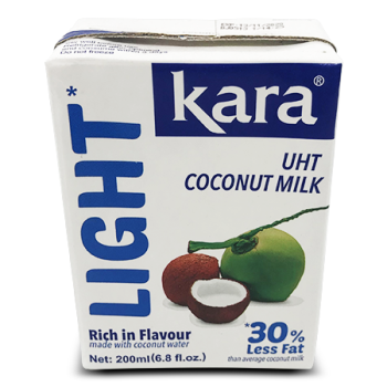 KARA LIGHT COCONUT MILK 200 ML 