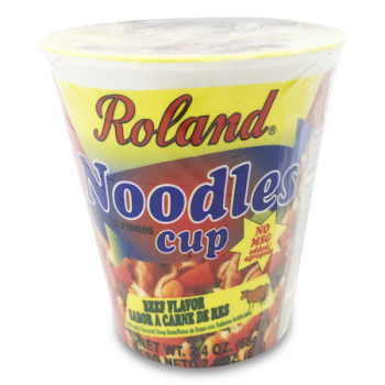 ROLAND NOODLES CUP BEEF FLAVOUR 68 G 