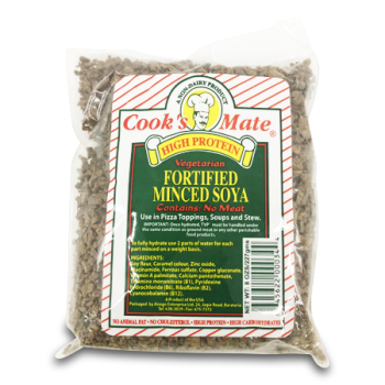 COOK'S MATE VEGETARIAN FORTIFIED MINCED SOYA 