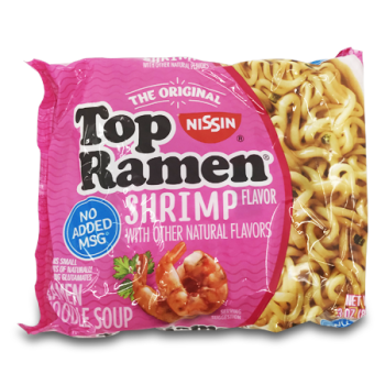 NISSIN TOP RAMEN SHIRMP FLAVOR 85G