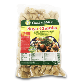 COOK'S MATE SOYA CHUNKS 227 G 