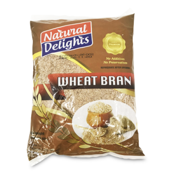 NATURAL DELIGHTS WHEAT BRAN 454 G 