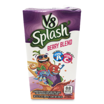 V8 SPLASH BERRRY BLEND 200ML