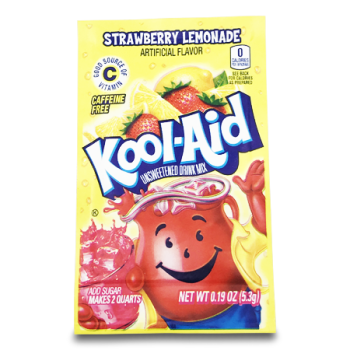 KOOL-AID STRAWBERRY LEMONADE DRINK MIX 5.3 G 