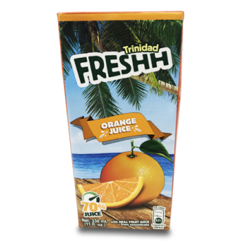 TRINIDAD FRESHH ORANGE JUICE 330 ML 