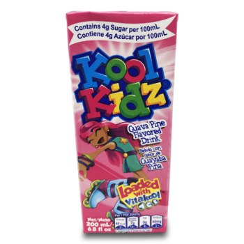 KOOL KIDZ GUAVA PINE FLAVOURED DRINK 200 ML