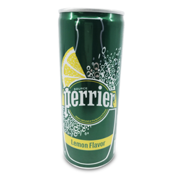 PERRIER LEMON FLAVOR WATER 250ML