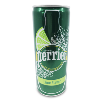 PERRIER LIME FLAVOR WATER 250ML