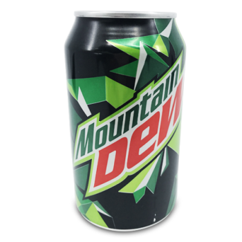 MOUNTAIN DEW CAN 355 ML 