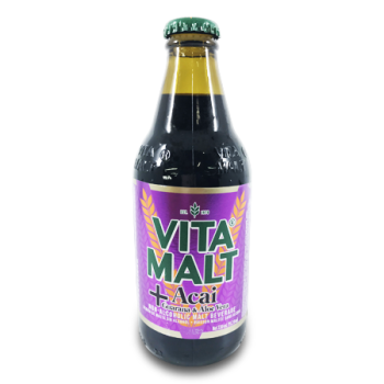 VITAMALT + ACAI , GUARANA & ALOE VERA NON-ALCOHOLIC MALT BEVERAGE 330 ML 