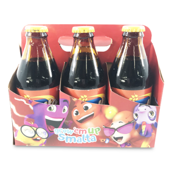 SMALTA ORIGINAL NON-ALCOHOLIC MALT BEVERAGE 250 ML 6 PACK