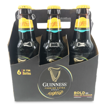 GUINNESS FOREIGN EXTRA STOUT 6 X 275 ML 