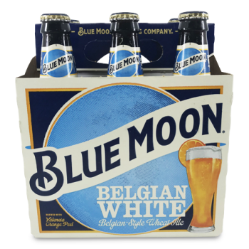BLUE MOON BELGIAN WHITE ALE 6 X 355 ML