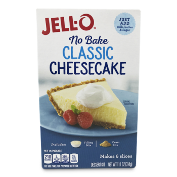 JELL-O NO BAKE CLASSIC CHEESECAKE 314 G 