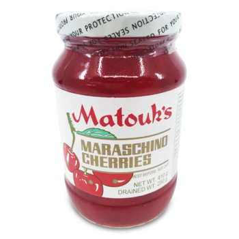 MATOUK'S MARASCHINO CHERRIES 410 G 