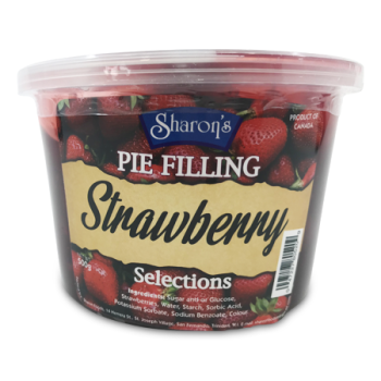 SHARON'S PIE FILLING STARWBERRY SELECTIONS 500 G 