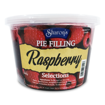 SHARON'S PIE FILLING RASPBERRY SELECTIONS 500 G 